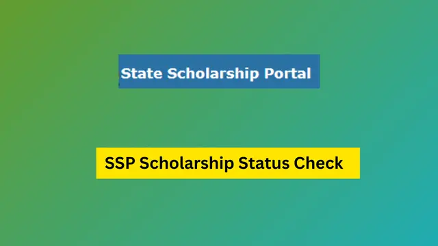 SSP Scholarship Status Check
