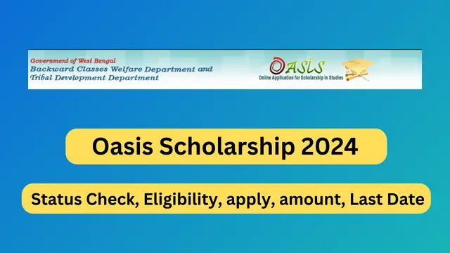 oasis scholarship 2024