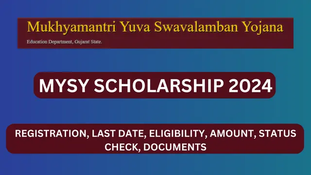 MYSY Scholarship 2024